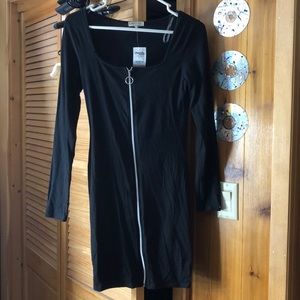 Charlotte Russe Tight Black Dress NWT